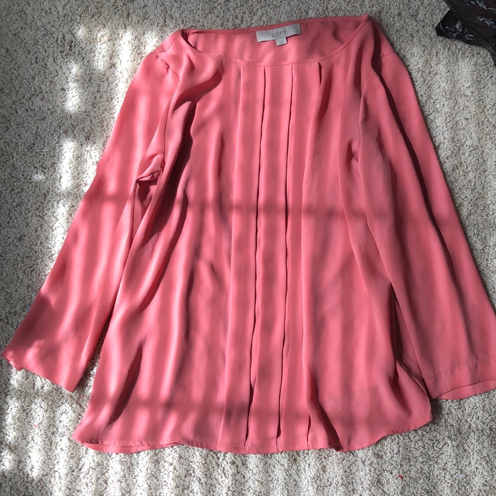 LOFT long sleeve blouse.